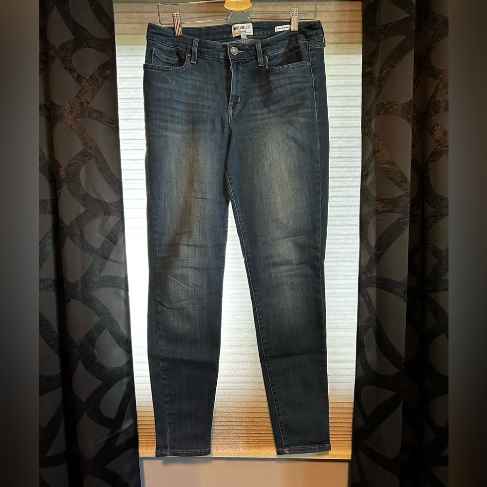William Rast perfect skinny medium blue wash denim jeans